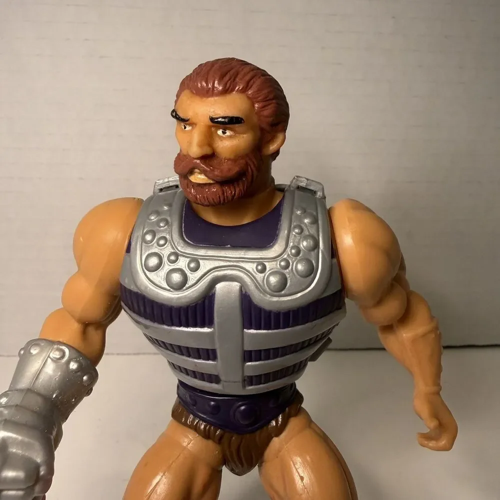 VTG Masters Of The Universe Fisto He-Man Action Figure 1983 With Chest Armor
